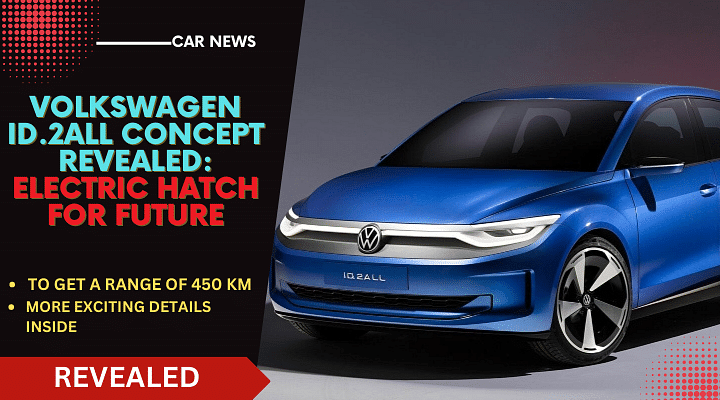 Volkswagen ID.2all Concept Hatchback Revealed; Futuristic EV From VW