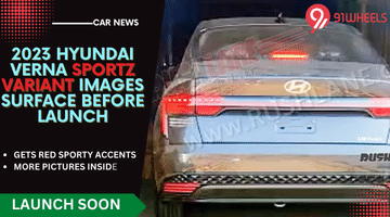 Hyundai Verna 2023 Looks Sporty In Red-Black Turbo Petrol Variant; Pics