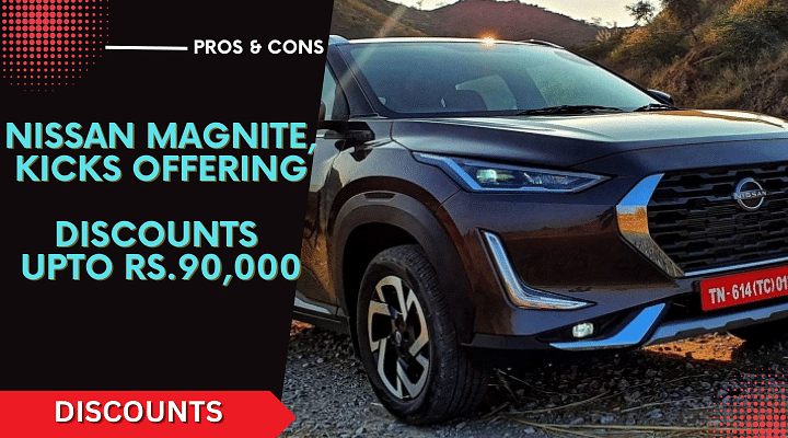 Nissan Magnite, Kicks On Discounts of Upto Rs. 90,000 In March 2023