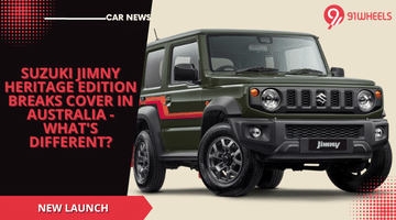 Suzuki Jimny Heritage Edition Breaks Cover In Australia - What's Different?