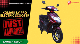 Komaki LY Pro Scooter Launched At Rs 1,37,500 - Gets Swappable Batteries