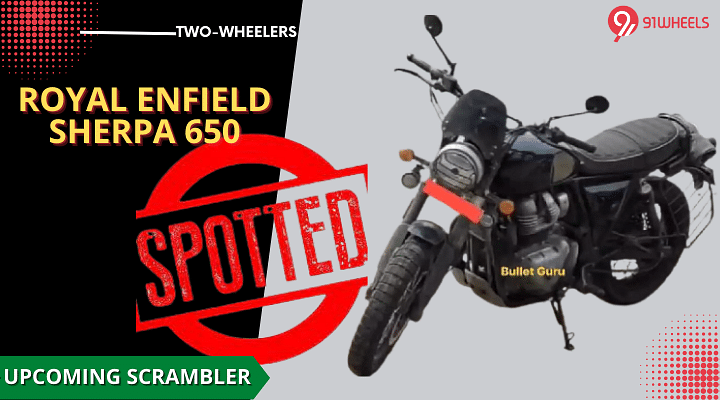 Royal Enfield Scrambler 650 Spied Undisguised - All Design Details Revealed