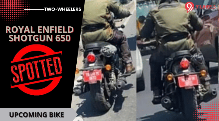 Royal Enfield Shotgun 650 Spied In Production-Ready Form - Launch Soon? Royal Enfield Shotgun 650 Spied In Production-Ready Form - Launch Soon?