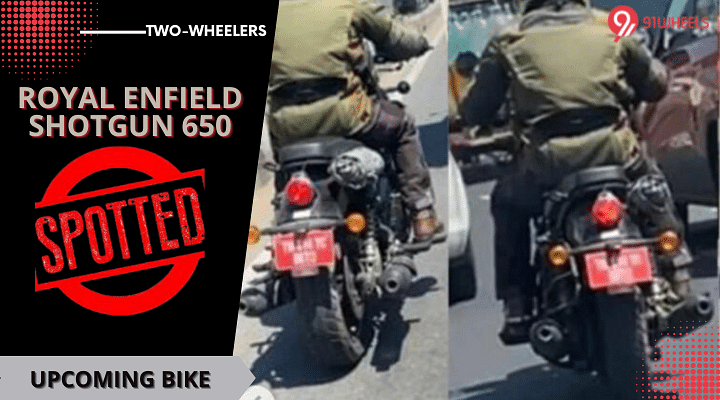 Royal Enfield Shotgun 650 Spied In Production-Ready Form - Launch Soon?
