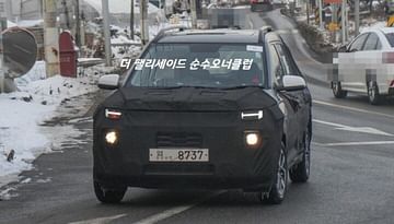 2023 Hyundai Ai3 Exter SUV Spied On Test - Based On Casper