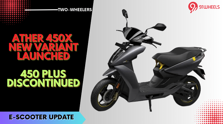 2023 Ather 450X E-Scooter Updated - 450 Plus Now Discontinued