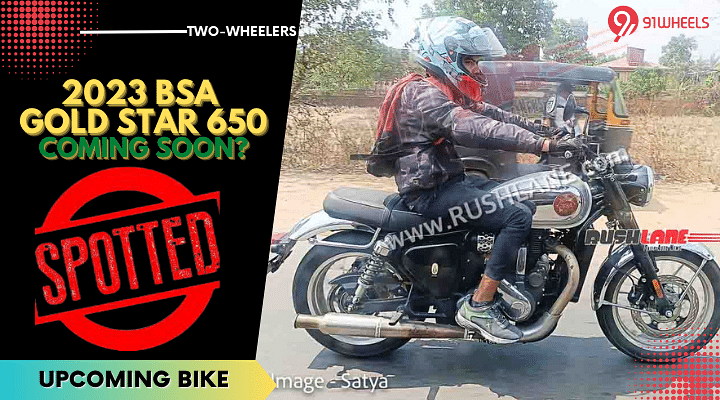 2023 BSA Gold Star 650 Spied Once Again - Rivals RE 650 Twins