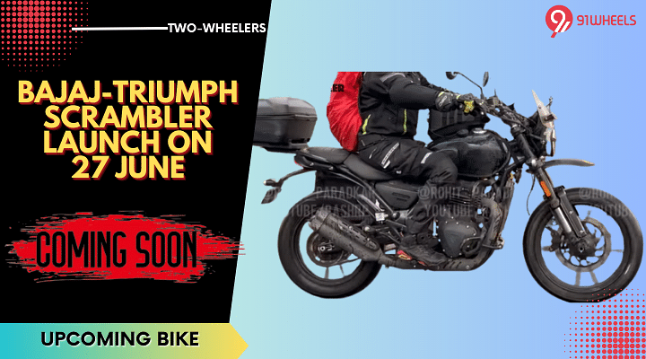 2023 Bajaj-Triumph Scrambler To Launch On 27 June - Confirmed!