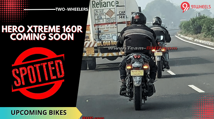 2023 Hero Xtreme 160R Spied On Test - Launch Soon?