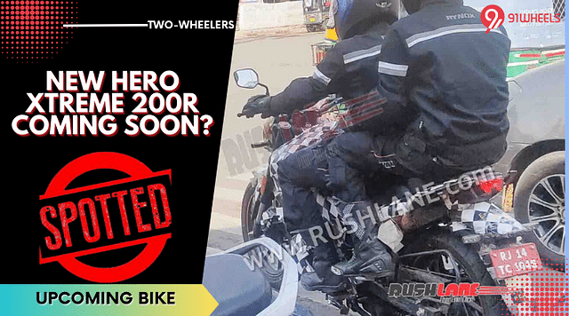 2023 Hero Xtreme 200R Spied - To Get USD Front Forks, New Design