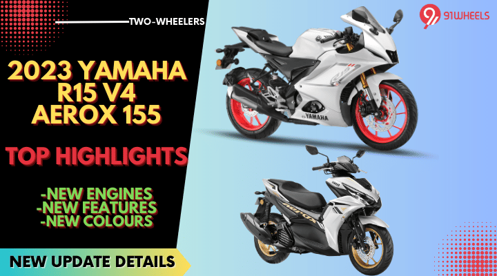 2023 Yamaha R15 V4 & Aerox 155 Update Details - What Is New? 2023 Yamaha R15 V4 & Aerox 155 Update Details - What Is New?