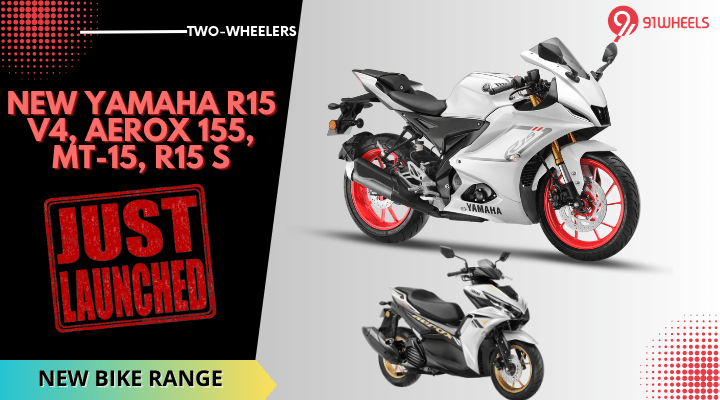 2023 Yamaha R15 V4, Aerox 155, MT-15, & R15 S Updated In India 2023 Yamaha R15 V4, Aerox 155, MT-15, & R15 S Updated In India