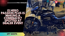Is Hero Passion Plus Is Making A Comeback? Spotted At Dealer Event