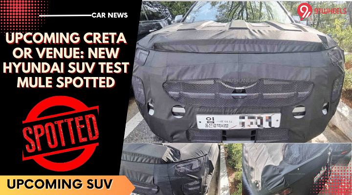 Upcoming Creta Or Venue: New Hyundai SUV Test Mule Spotted