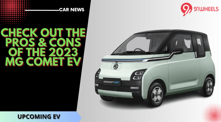 Check Out The Pros & Cons Of The 2023 MG Comet EV Check Out The Pros & Cons Of The 2023 MG Comet EV