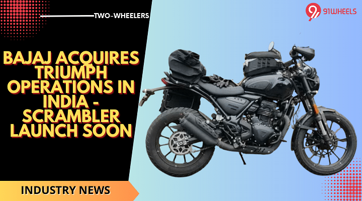 2023 Bajaj-Triumph Scrambler Will Be Made & Sold By Bajaj - Read Details