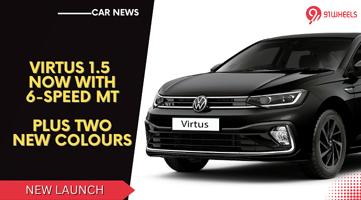 You Can Now Buy The Volkswagen Virtus 1.5 TSI With Manual Gearbox