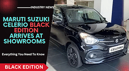 Maruti Celerio Black Edition Now In Showrooms- See Pictures