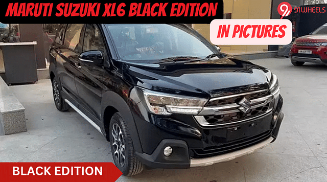 Maruti XL6 Black Edition Looks Stunning At Showroom- Check Pictures