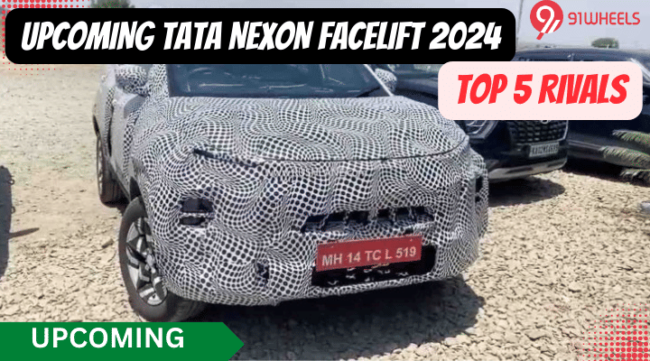 Tata Nexon Facelift 2024: Let's Take A Look At Its Rivals Tata Nexon Facelift 2024: Let's Take A Look At Its Rivals