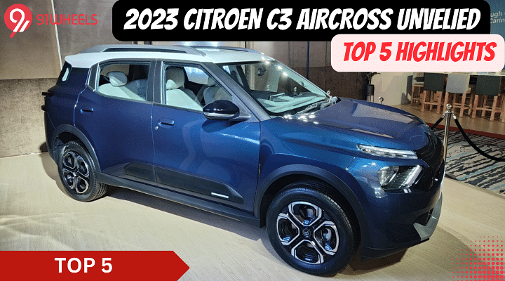 Citroen C3 Aircross 2023 Launched- Top 5 Highlights You Need To Know