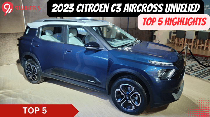Citroen C3 Aircross 2023 Launched- Top 5 Highlights You Need To Know Citroen C3 Aircross 2023 Launched- Top 5 Highlights You Need To Know