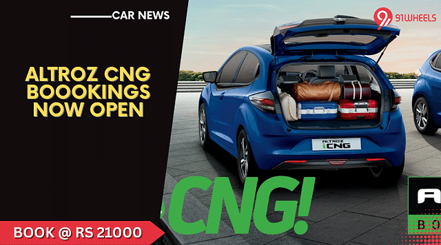You Can Now Book The Tata Altroz i-CNG For Rs 21,000 : Details