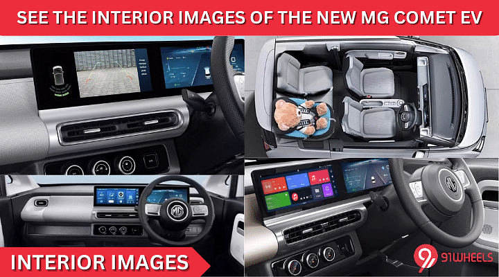 See The Interiors Of The MG Comet EV, Scheduled For Debut On 19 April