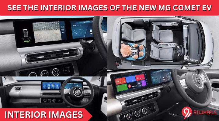 See The Interiors Of The MG Comet EV, Scheduled For Debut On 19 April