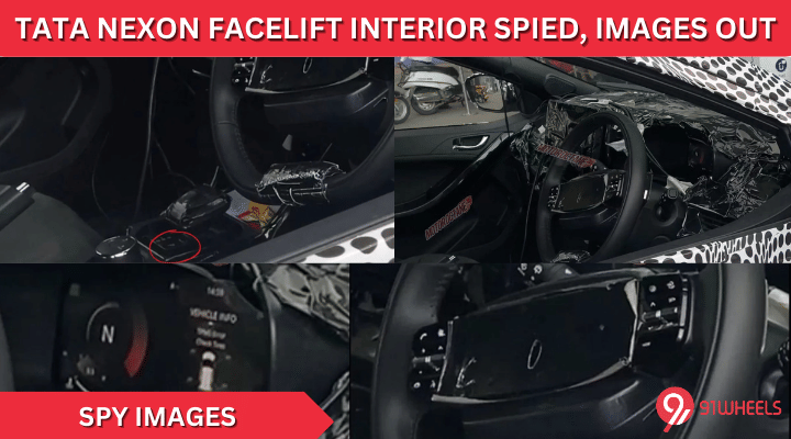 Tata Nexon Facelift Interior Spied, Gets New Features, Updates & More