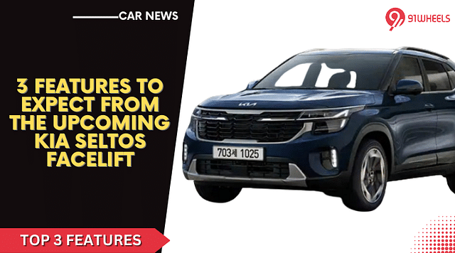 3 Features To Expect From Upcoming Kia Seltos Facelift