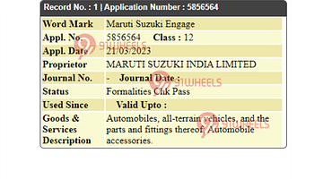 Maruti Engage