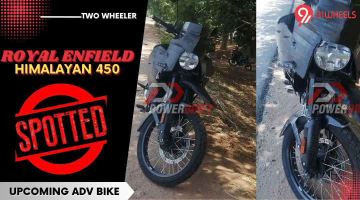 Royal Enfield Himalayan 450 Spied With TFT Display & Cruise Control Royal Enfield Himalayan 450 Spied With TFT Display & Cruise Control