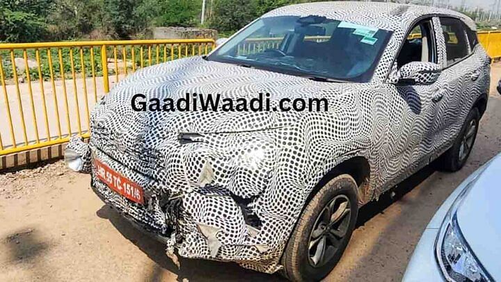 2024 Tata Harrier SUV Interiors Revealed In New Spy Shots