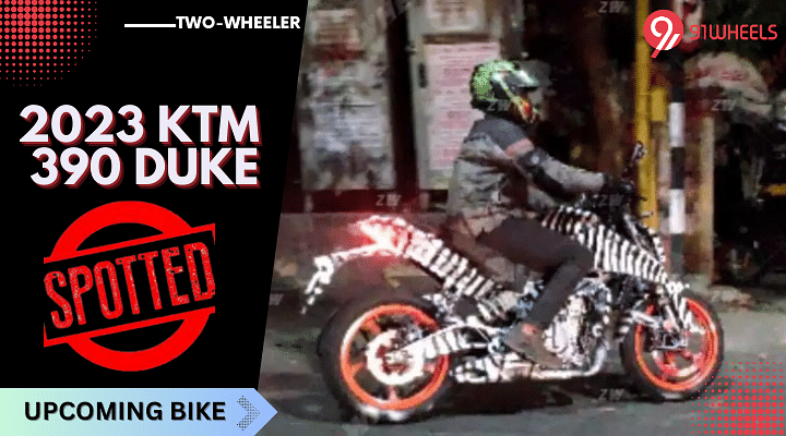2023 KTM 390 Duke Spied On Night Test Ahead Of Official Launch