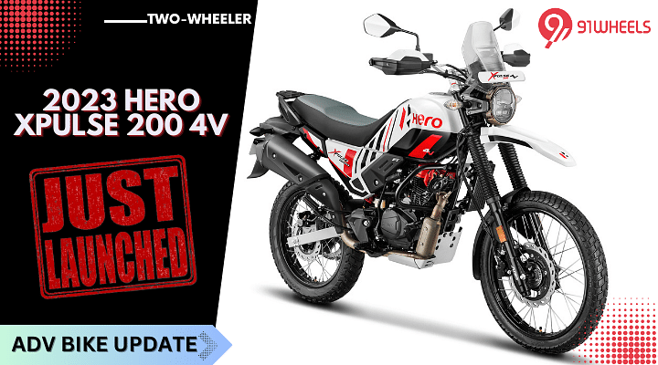 2023 Hero Xpulse 200 4V Launched In Two Variants At Rs 1.44 Lakh