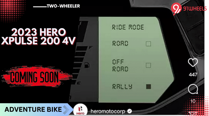 2023 Hero Xpulse 200 4V ADV Updated Teased - To Get Rally Mode!
