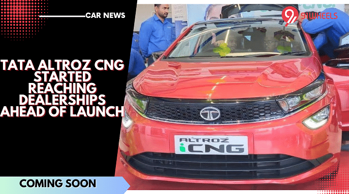 Tata Altroz CNG Started Reaching Dealerships Ahead Of Launch - Details