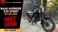 Bajaj Avenger 220 Street Silently Launched At Rs 1.42 Lakh