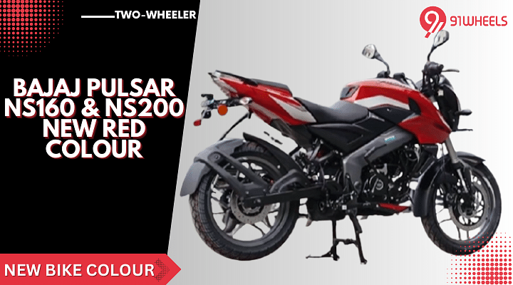 Bajaj Pulsar NS160 NS200 Gets Updated With A New Red Colour Option