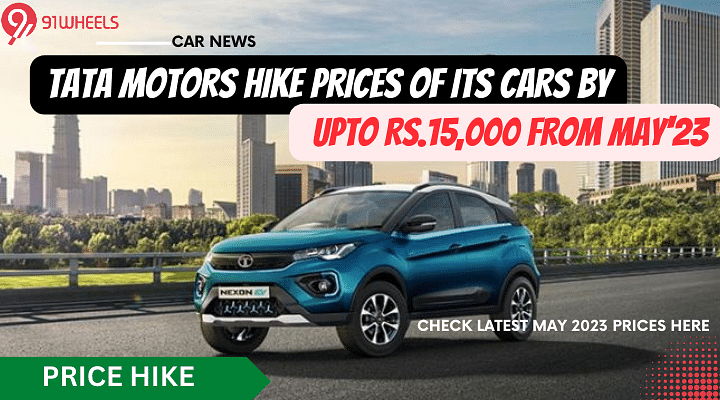 Tata Nexon, Punch, And More Tata's Now Pricier By Upto Rs. 15,000