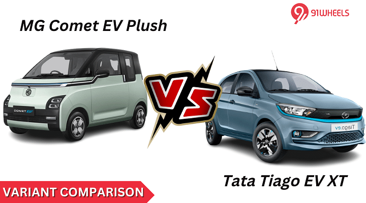 MG Comet EV Plush Vs Tata Tiago EV XT Mid Range: Variant Comparison