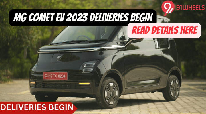 2023 MG Comet EV Starts Reaching Customers- Deliveries Begin 2023 MG Comet EV Starts Reaching Customers- Deliveries Begin
