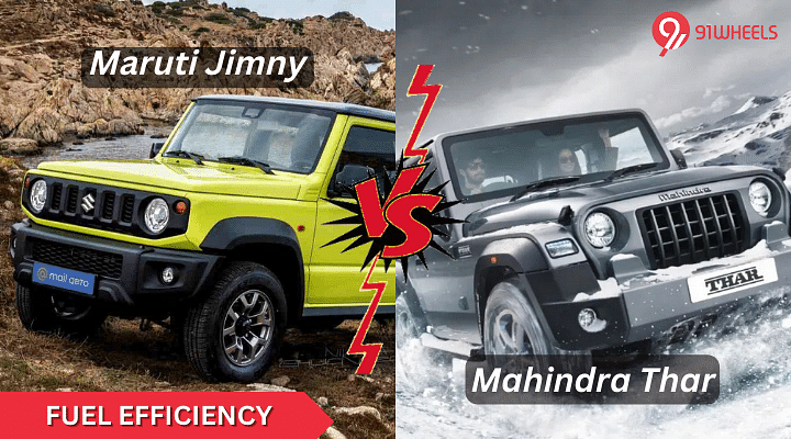 Maruti Jimny Vs Mahindra Thar: Fuel Efficiency Comparison