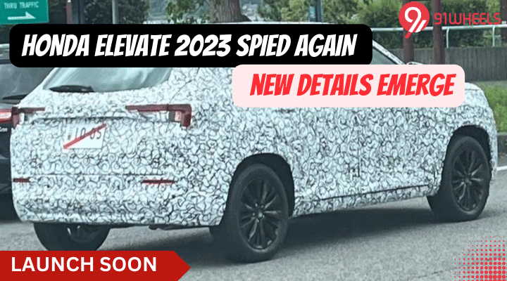 Honda Elevate SUV Spotted Testing As Launch Inches Closer; Check Pics Honda Elevate SUV Spotted Testing As Launch Inches Closer; Check Pics