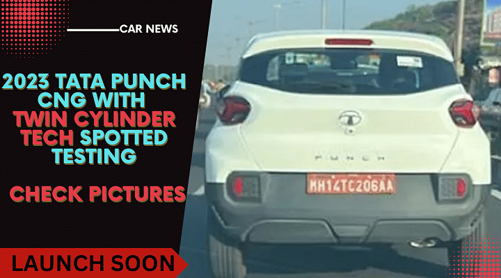 2023 Tata Punch CNG Spotted Testing; Launch Soon - Hyundai Exter Rival