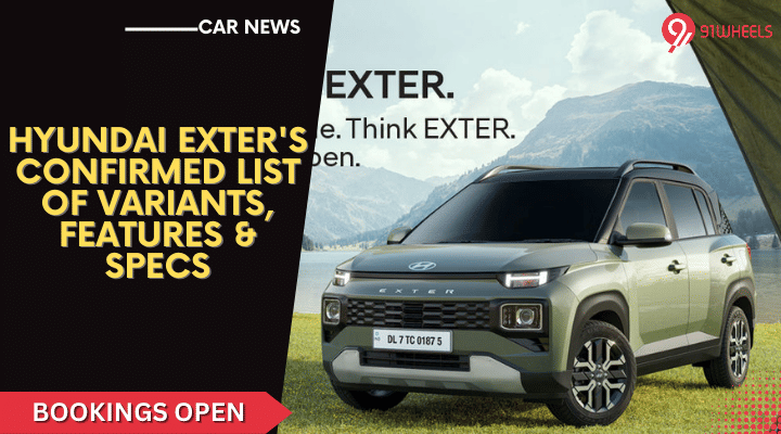 Hyundai Exter's Confirmed List Of Variants, Colors, Features & Specs Hyundai Exter's Confirmed List Of Variants, Colors, Features & Specs