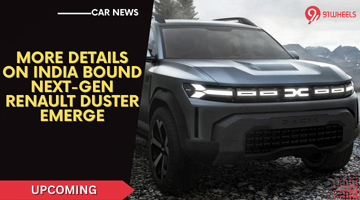 More Details On India Bound Next-Gen Renault Duster Emerge