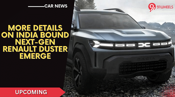 More Details On India Bound Next-Gen Renault Duster Emerge More Details On India Bound Next-Gen Renault Duster Emerge
