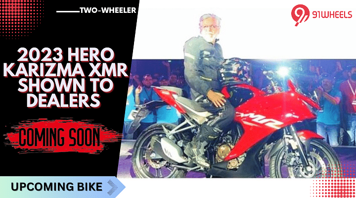 Hero Karizma Is Returning Back Soon In A More Sporty Avatar